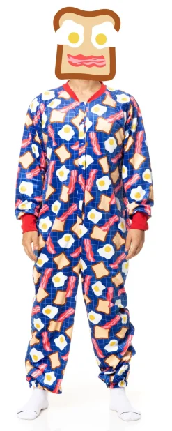 FuzzYard Bacon & Eggs Onesie