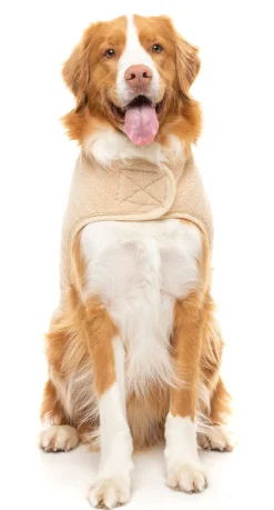 FuzzYard Beige Teddy Wrap Vest