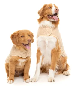 FuzzYard Beige Teddy Wrap Vest