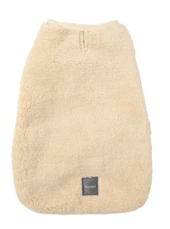 FuzzYard Beige Teddy Wrap Vest