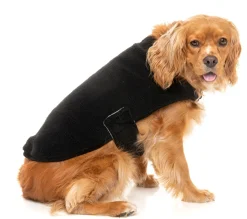 FuzzYard Black Teddy Wrap Vest