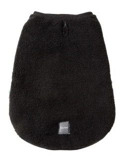 FuzzYard Black Teddy Wrap Vest