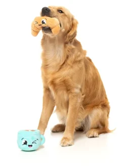 FuzzYard Croissant & Cappuccino 2PK - Dog Toy