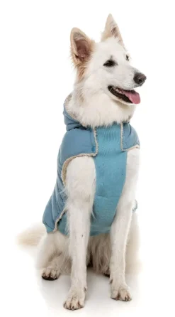 FuzzYard Essential Puffer Jacket - Blue