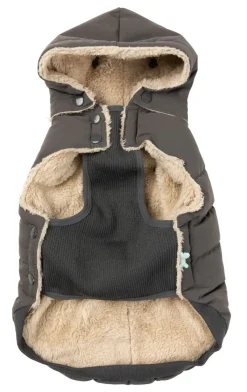 FuzzYard Essential Puffer Jacket - Charcoal