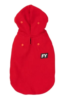 FuzzYard Flash Hoodie - Red