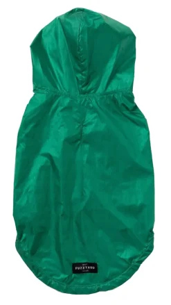 FuzzYard Flipside Raincoat - Green/Beige