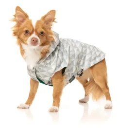 FuzzYard Flipside Raincoat - Green/Beige