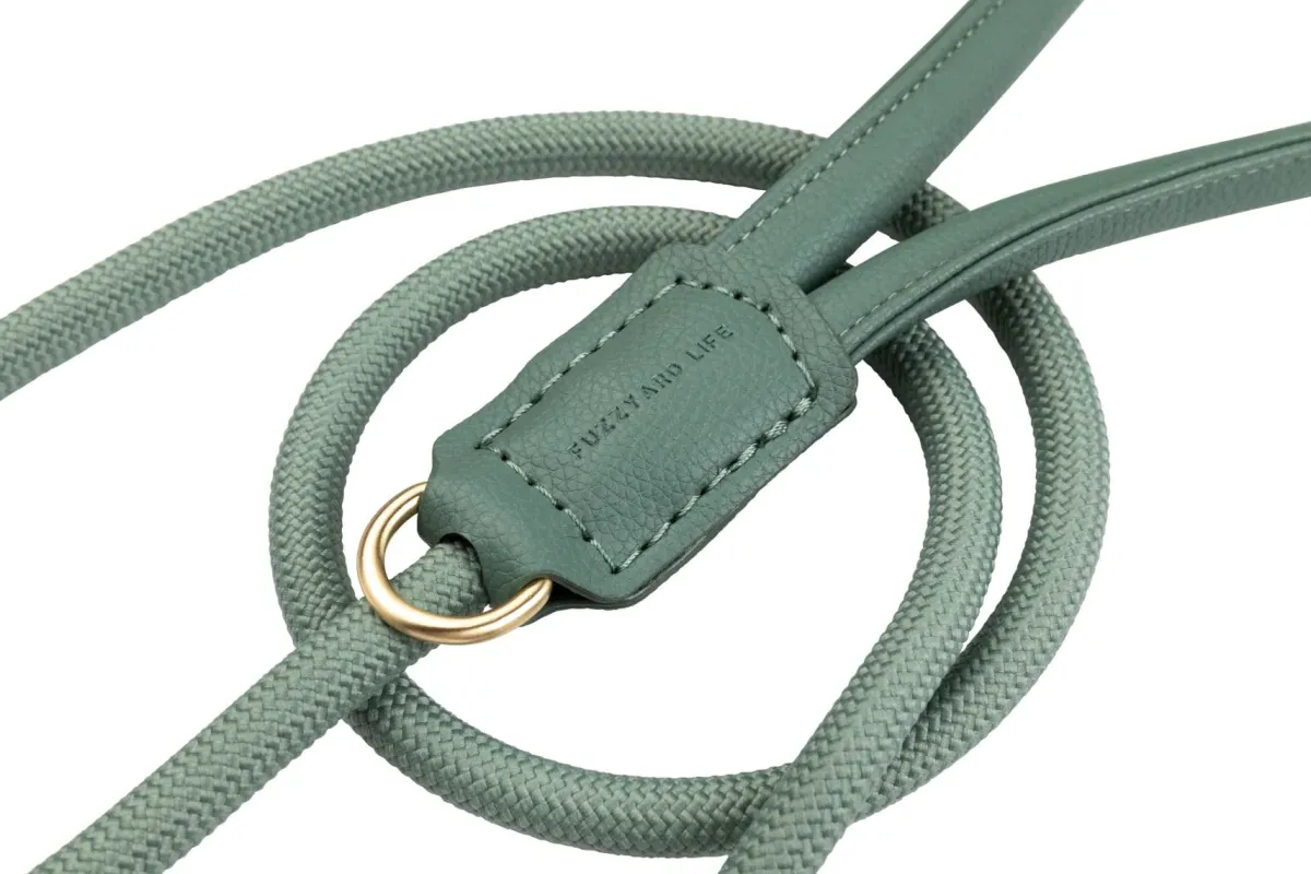 FuzzYard Life Atelier Dog Rope Lead - Myrtle Green
