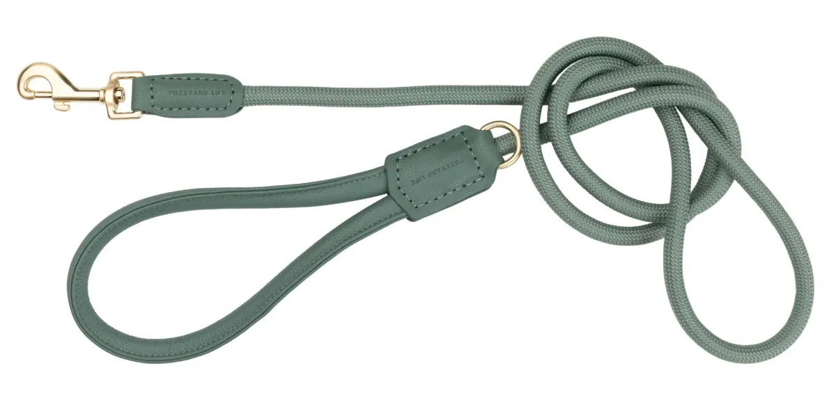 FuzzYard Life Atelier Dog Rope Lead - Myrtle Green