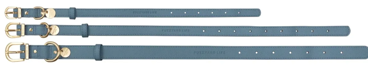 FuzzYard Life Atelier Dog Collar - French Blue