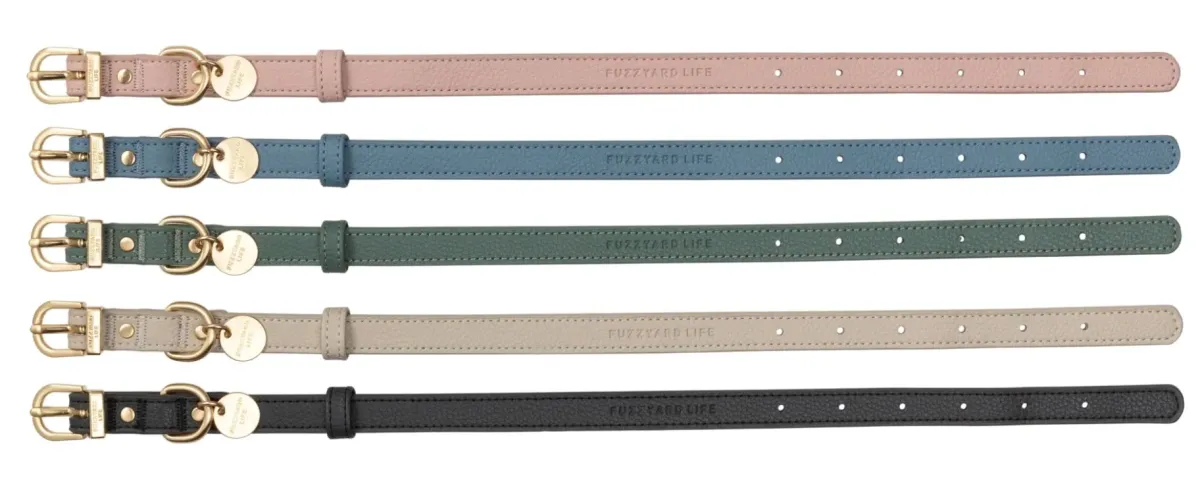 FuzzYard Life Atelier Dog Collar - French Blue