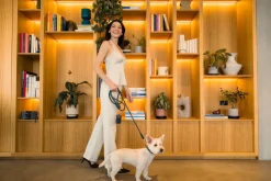 FuzzYard Life Atelier Dog Rope Lead - Slate Grey