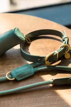 FuzzYard Life Atelier Dog Collar - Myrtle Green