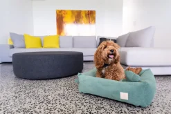 FuzzYard Life Bed - Corduroy Bed - Myrtle Green