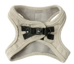 FuzzYard Life Corduroy Step In Harness - Sandstone
