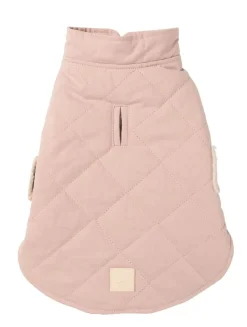 FuzzYard Life Quilted Cotton Wrap Vest - Soft Blush