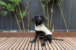 FuzzYard Life Quilted Cotton Wrap Vest - Sandstone