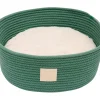 FuzzYard Life Rope Basket Bed - Myrtle Green