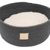 FuzzYard Life Rope Basket Bed - Slate Grey