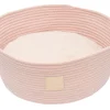 FuzzYard Life Rope Basket Bed - Soft Blush
