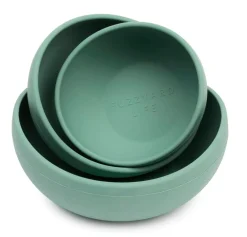 FuzzYard Life Silicone Bowl - Myrtle Green