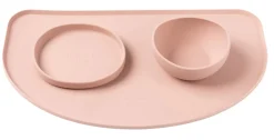 FuzzYard Life Silicone Feeding Mat - Soft Blush