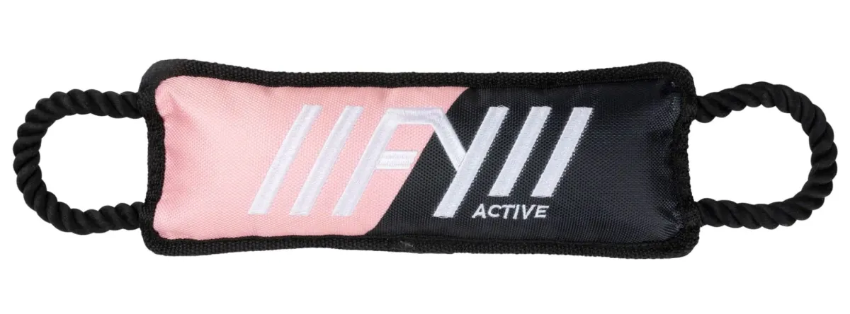 FuzzYard FY Active Rope Tug Dog Toy - Peach