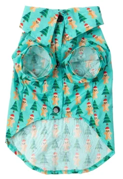 FuzzYard Gingerbread Button Up Shirt