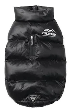 FuzzYard Harlem Puffer Jacket Black