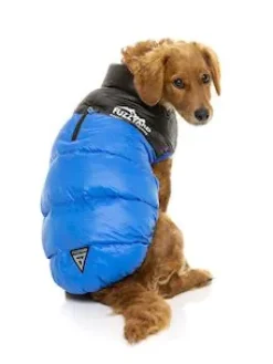 FuzzYard Harlem Puffer Jacket Blue