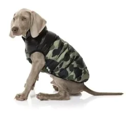 FuzzYard Harlem Puffer Jacket Camo