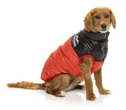 FuzzYard Harlem Puffer Jacket Red