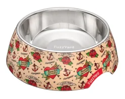 FuzzYard Ink'd Up - Easy Feeder Bowl