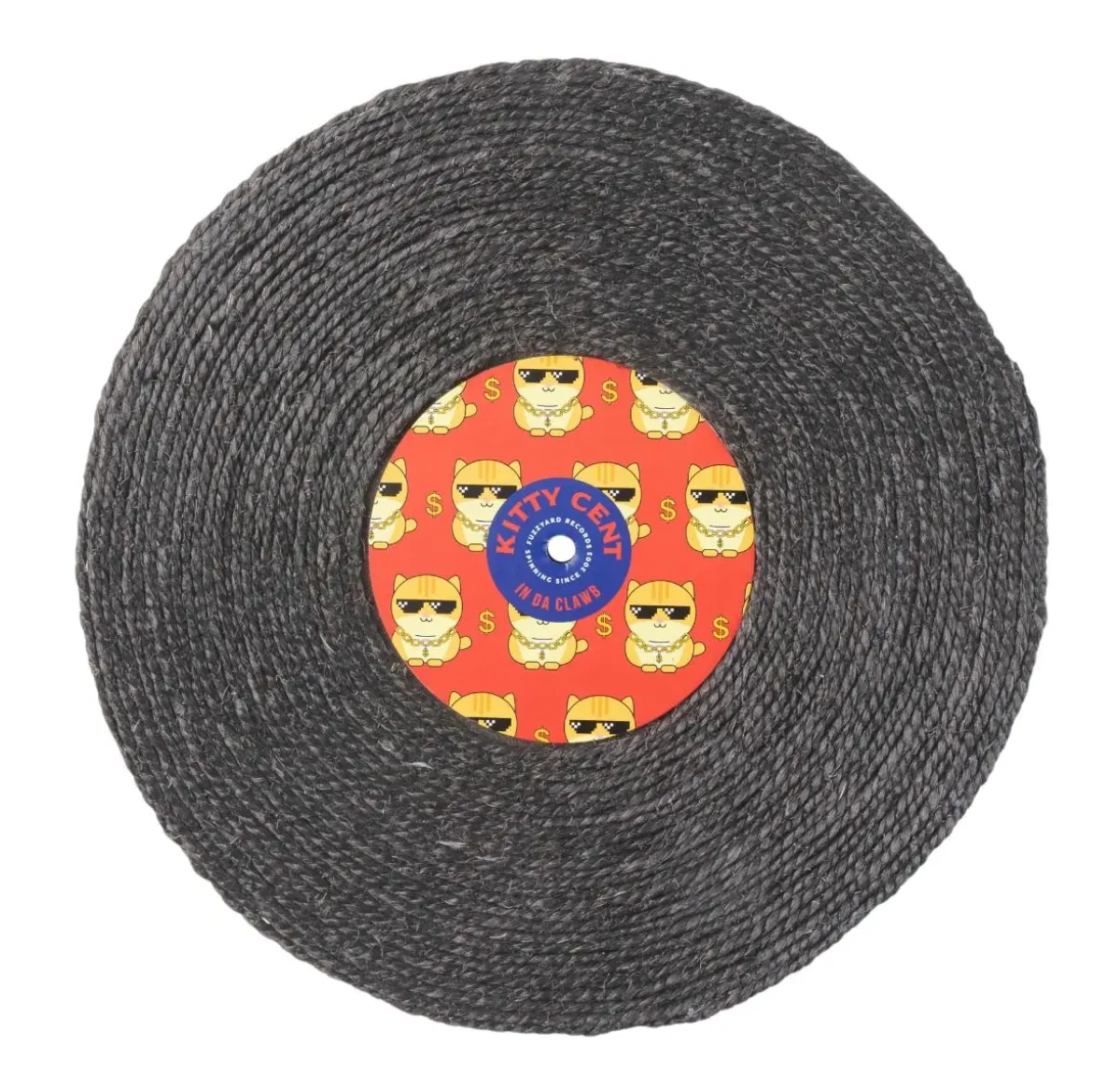 FuzzYard Kitty Cent - Record Cat Scratcher