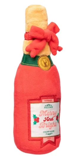 FuzzYard Merry & Bright Chompagne - Dog Toy