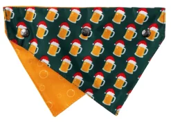 FuzzYard Merry Beermas Bandana