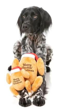 FuzzYard Merry Cluckin' Christmas - Dog Toy