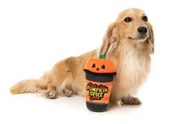 FuzzYard Peek-A-Boo Pumpkin Spice Latte - Dog Toy