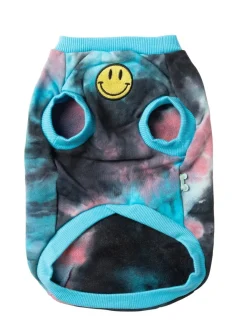 FuzzYard Smiley Tie-rus Sweater Blue/Multi