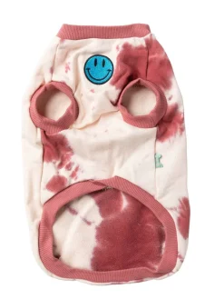 FuzzYard Smiley Tie-rus Sweater Faded Maroon/Cream