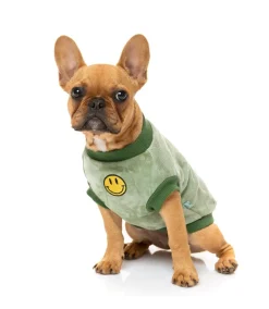 FuzzYard Smiley Tie-rus Sweater Green