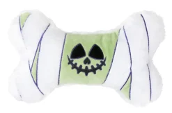 FuzzYard Smiling Ghoul Bone - Dog Toy