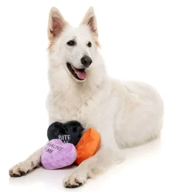 FuzzYard Spooky Candy Hearts 3PK - Dog Toy