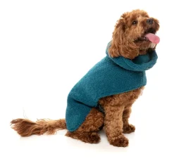 FuzzYard The Cosy Snood Coat - Blue Lagoon