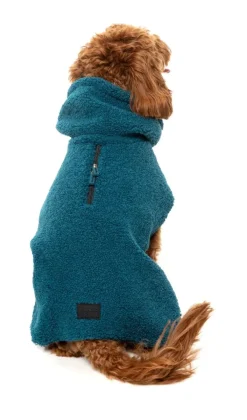 FuzzYard The Cosy Snood Coat - Blue Lagoon