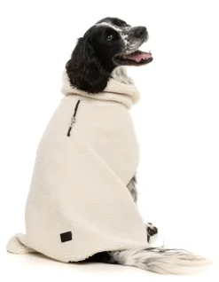 FuzzYard The Cosy Snood Coat - Eggshell