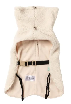 FuzzYard The Cosy Snood Coat - Eggshell