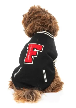FuzzYard The Letterman Jacket - Black