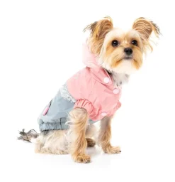 FuzzYard The Seattle Jacket - Pink/Grey